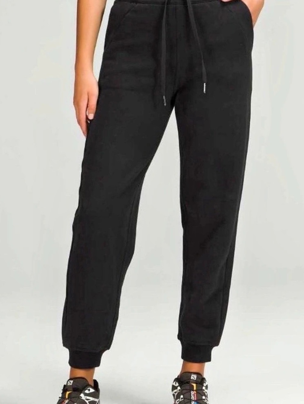 lululemon Scuba High-Rise Relaxed Jogger Black Joggers Waist 6 NWT